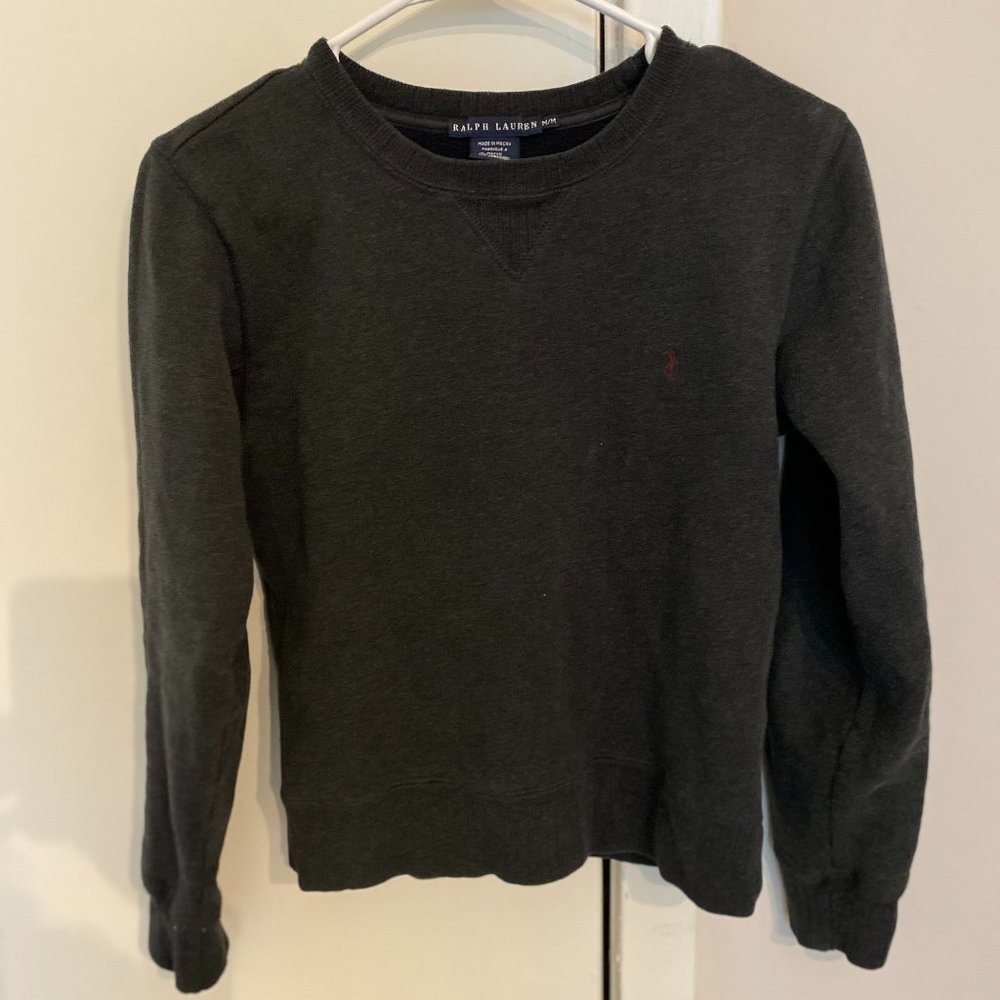 Charcoal Grey Ralph Lauren Sweatshirt